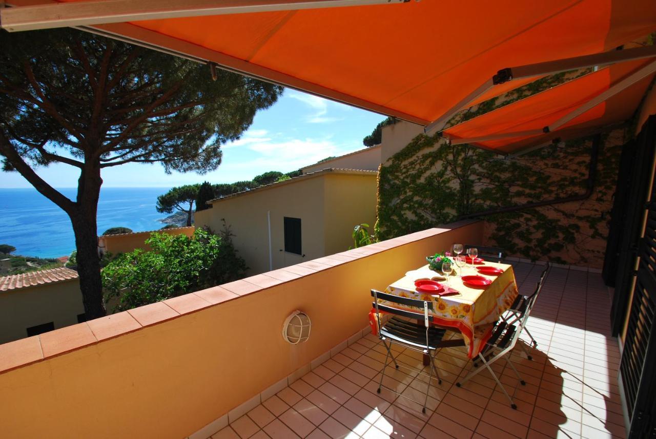 Grotta Azzurra Apartment - Cavoli - Terrazza Vista Mare, Clima E Parcheggio San Piero in Campo  Экстерьер фото